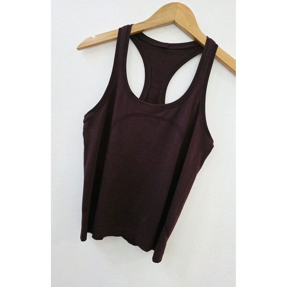 Lululemon Swiftly Tech 2.0 Racerback Scoop Neck Tank Top Size 6 Waist Length
